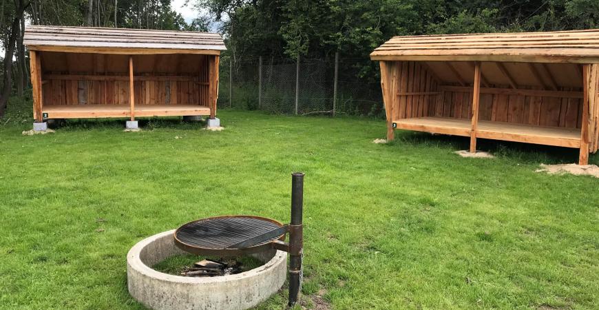 Shelterplads i Madsbyparken