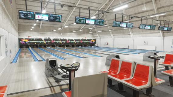 Bowlingcentret i Fredericia Idrætscenter, 10 bowlingbaner