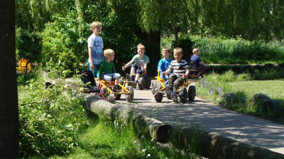 Billede af mooncars i Madsby Legepark