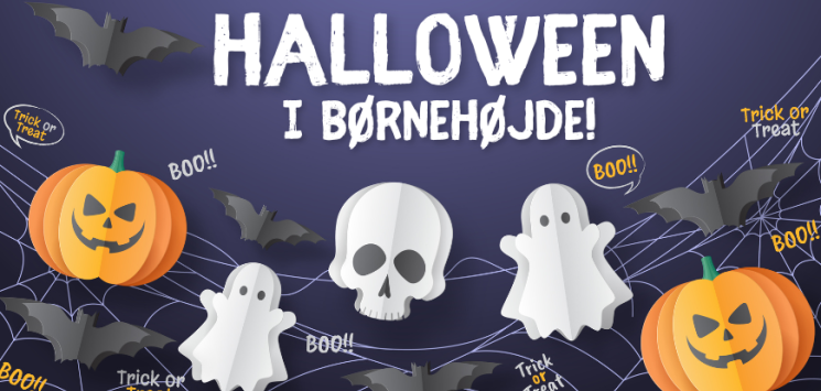 Halloween i børnehøjde i Madsby Legepark
