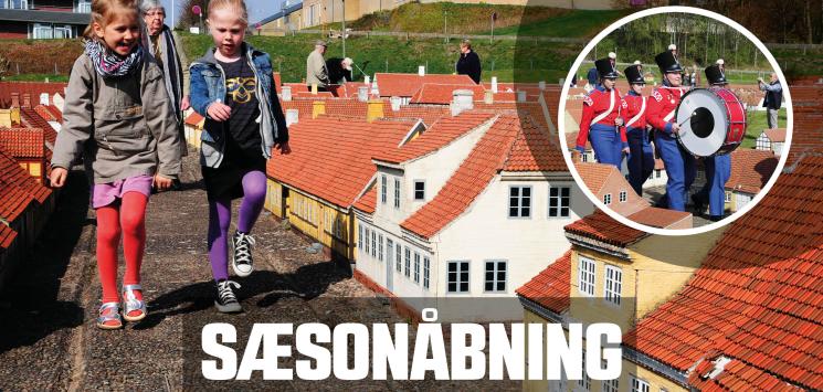 Sæsonåbning af Den Historiske Miniby i Fredericia